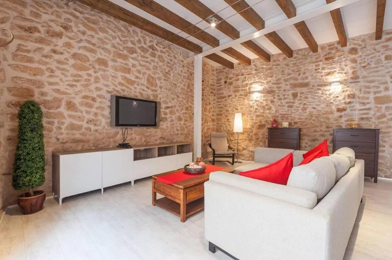 Casa Sa Pedra, En El Centro Historico De Alcudia Villa Spain